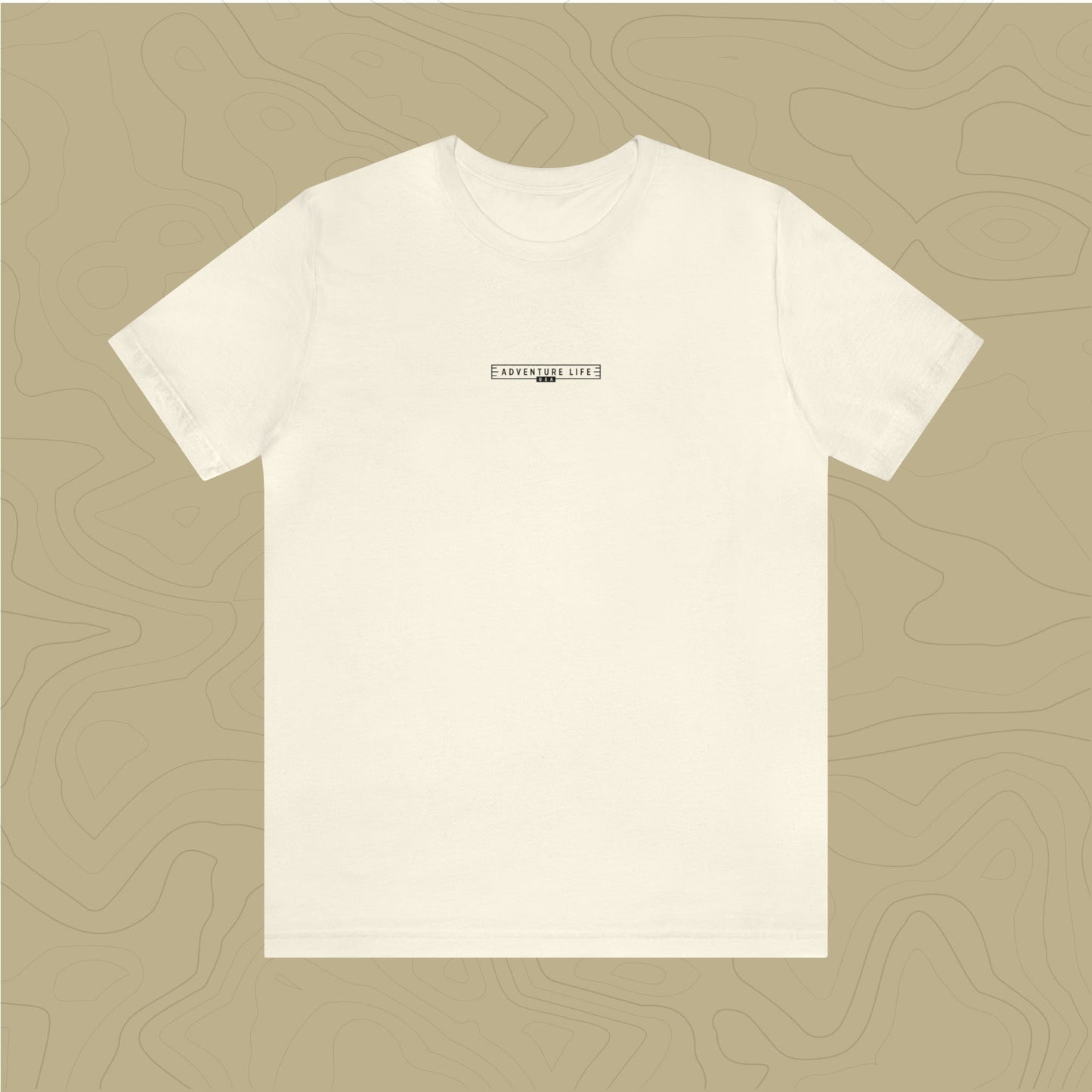 Yosemite National Park - Adventure Life Trail Topographic Garment Dyed Tee
