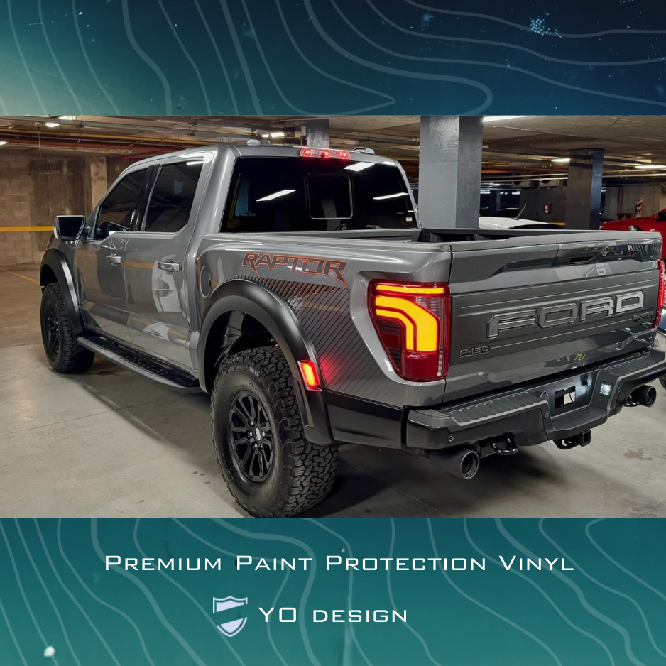 2024 F-150 Raptor Bedside Decal Full Set Fits 21-24