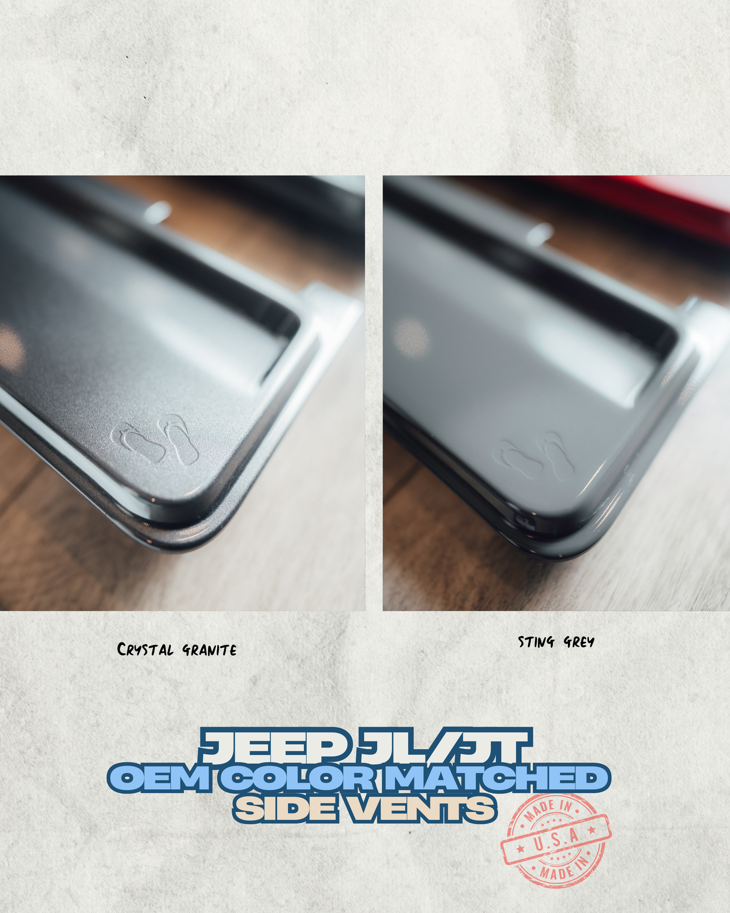 OEM Cowl Wiper Panel Color Matched JL JT 2018+