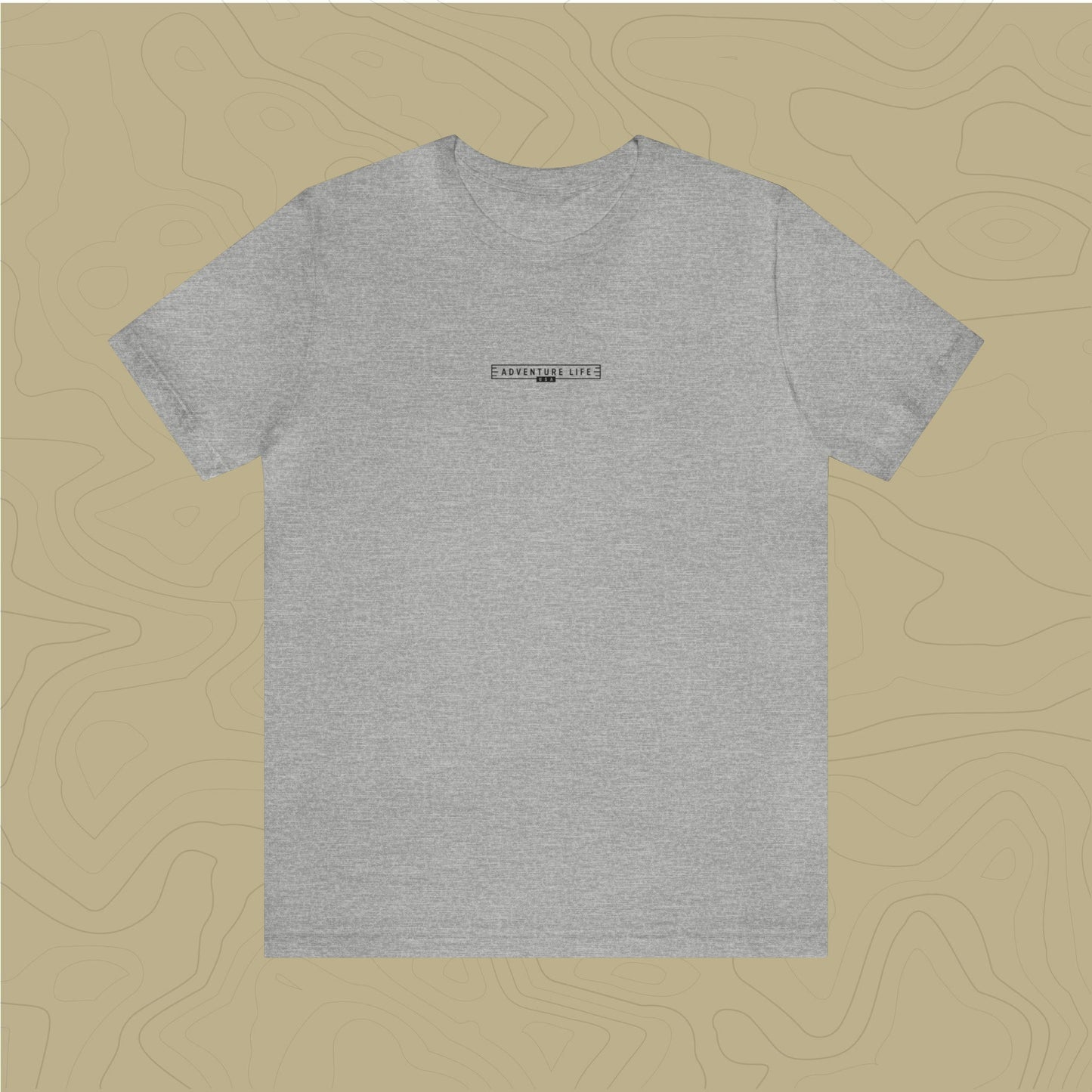 Joshua Tree National Park - Adventure Life Trail Topographic Garment Dyed Tee