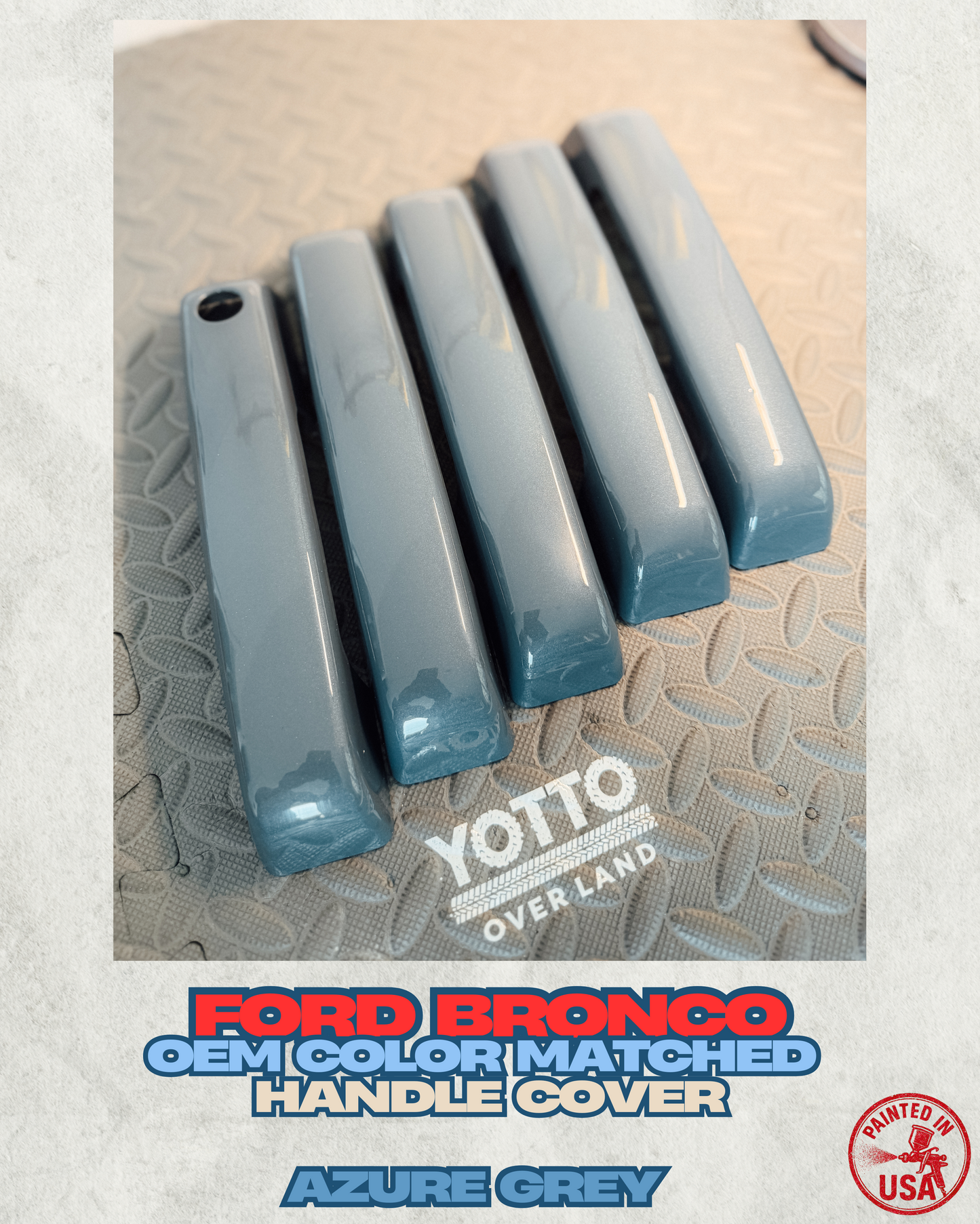 Ford Bronco 21-26 OEM Color-Matched Door Handle Cover