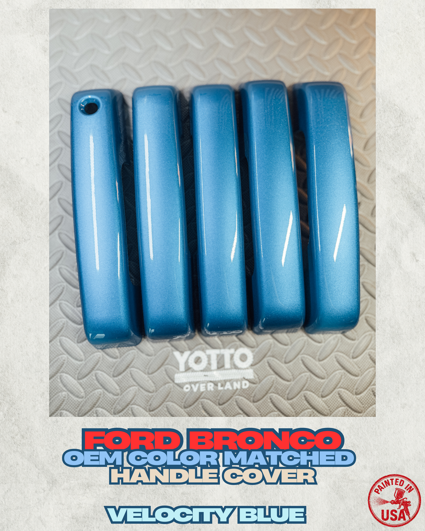 Ford Bronco 21-26 OEM Color-Matched Door Handle Cover