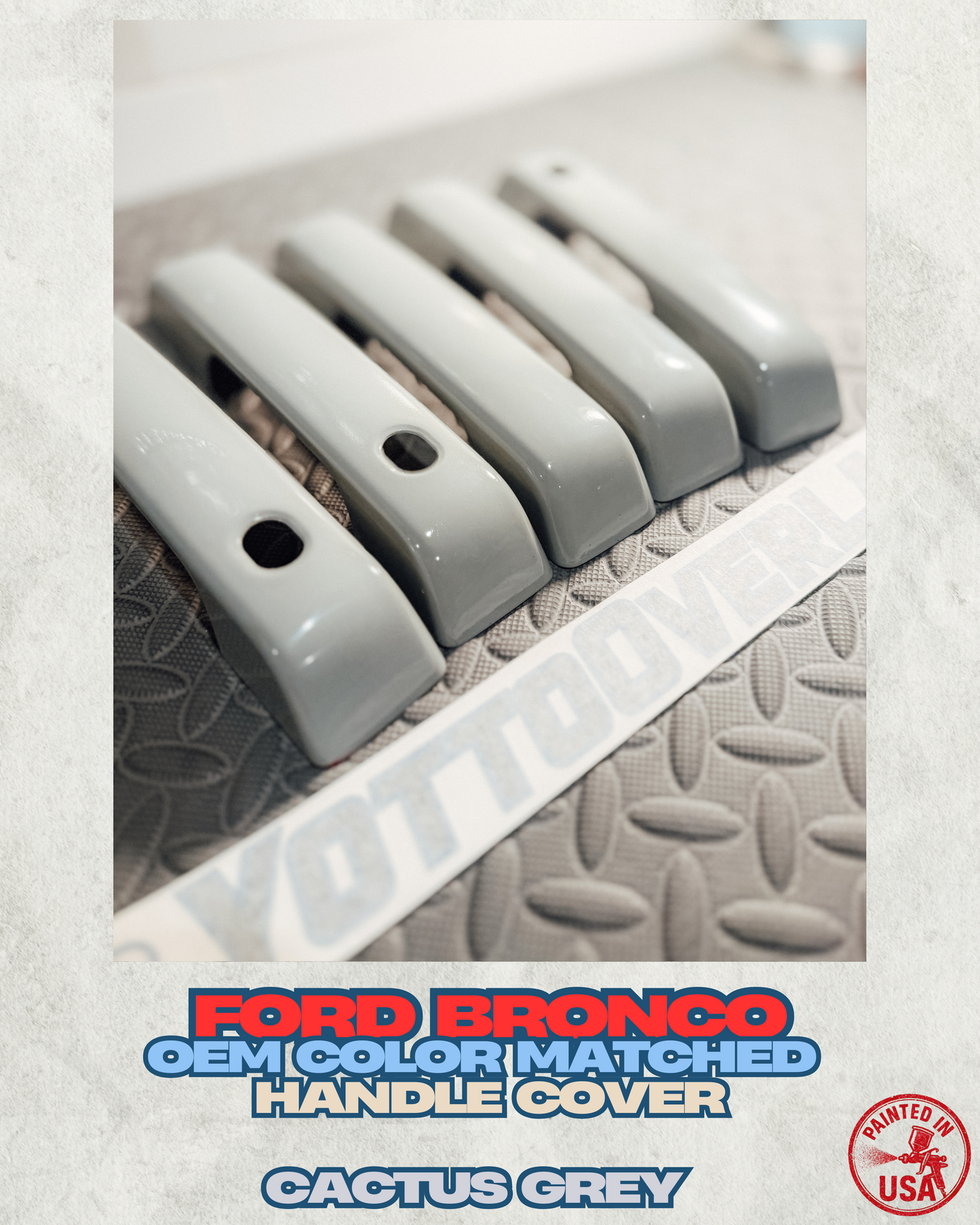Ford Bronco 21-26 OEM Color-Matched Door Handle Cover