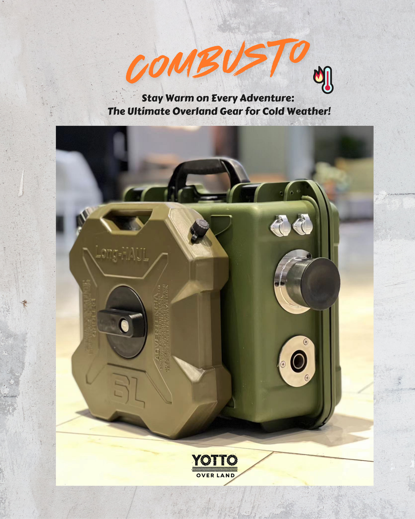 Combusto - Overlander's All in One 5kw Diesel Heater