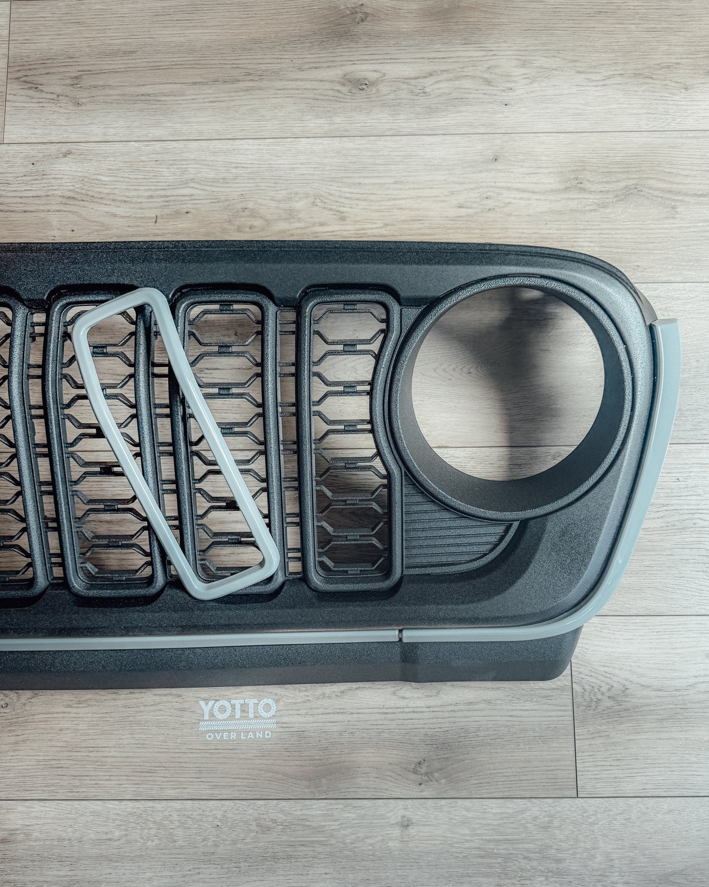 Snap On Slot Cover for 2024 Grille Wrangler JL JT Grille