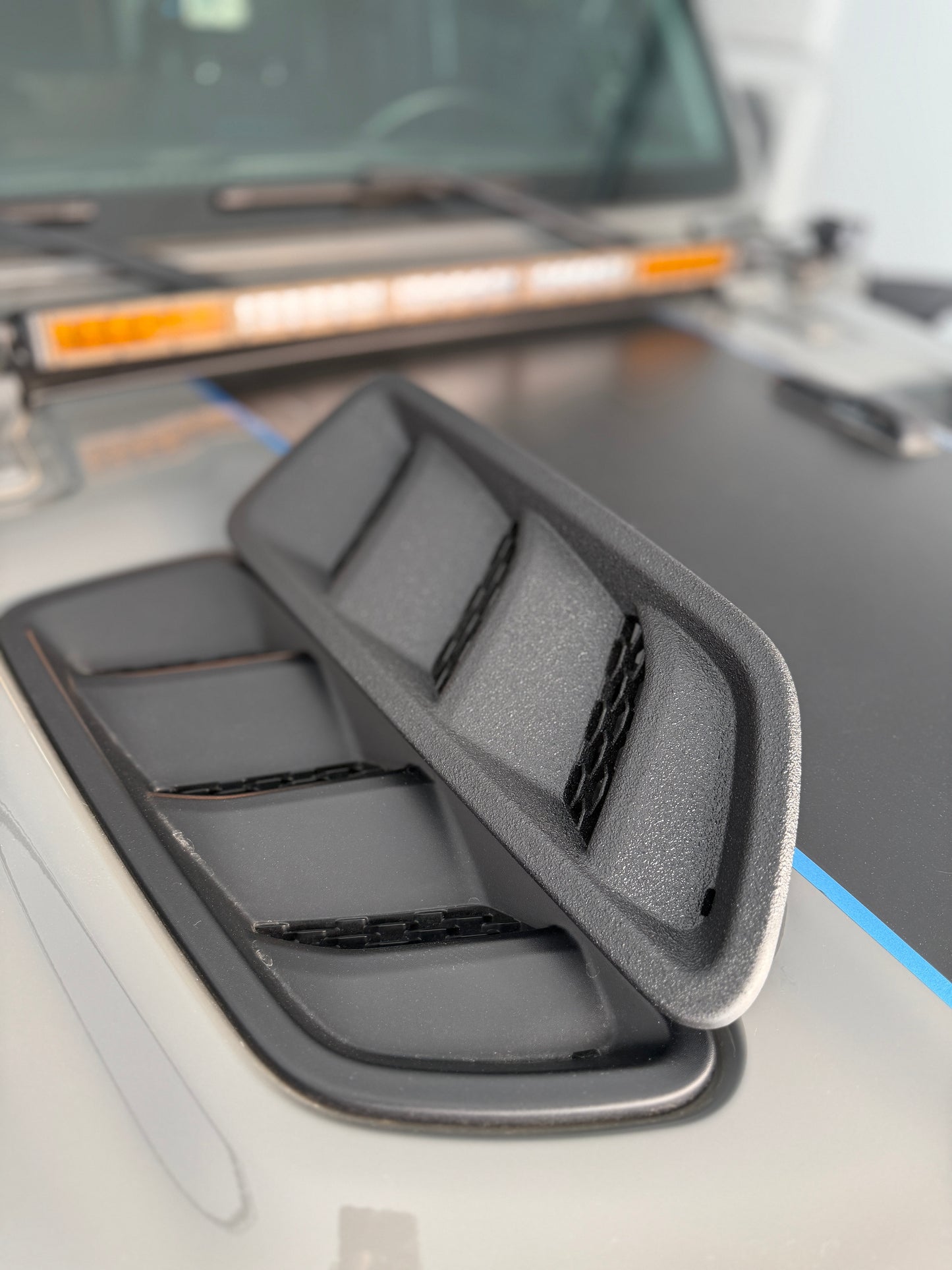 Raptorized OEM Hood Vents for Wrangler JL Gladiator JT