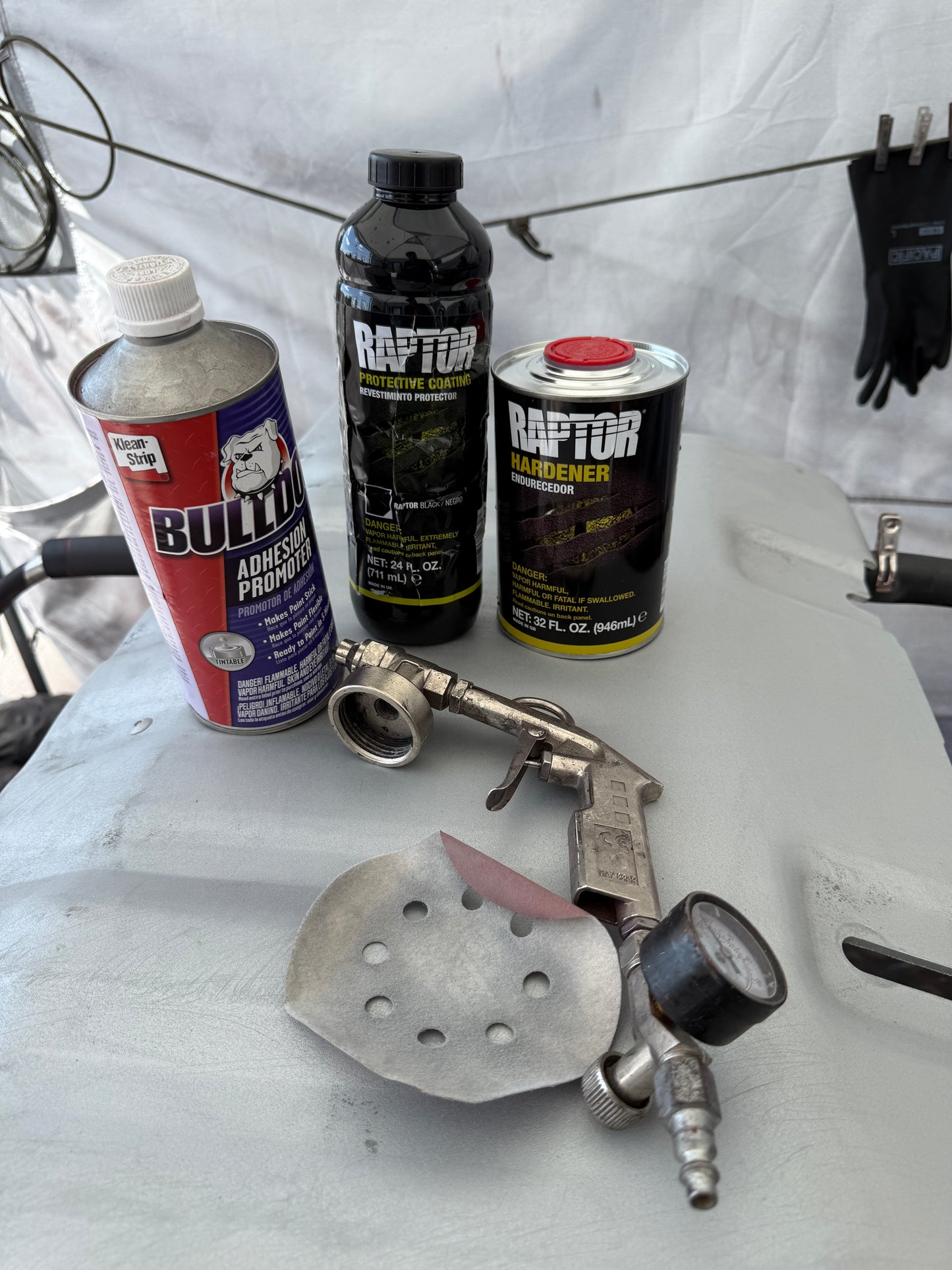 Skid Plate Raptor Liner Coating Service for Ford Bronco Raptor 21-25