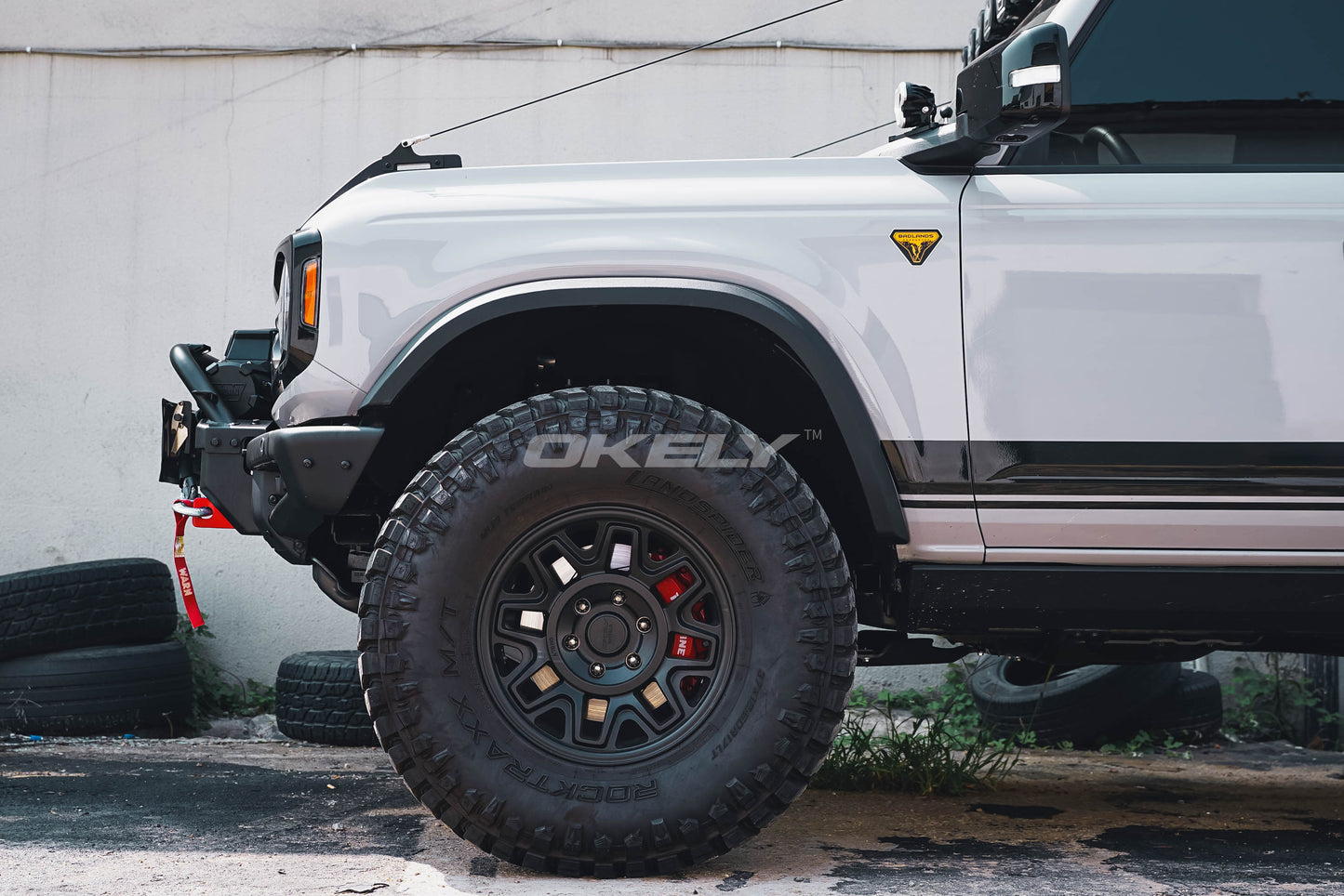Bronco Slim Fenders OEM Color Painted