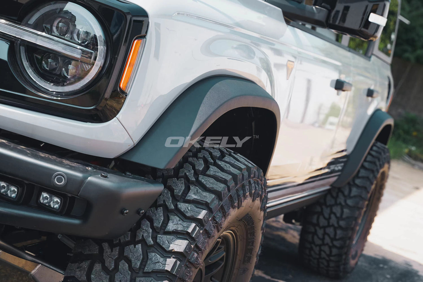 Bronco Slim Fenders OEM Color Painted