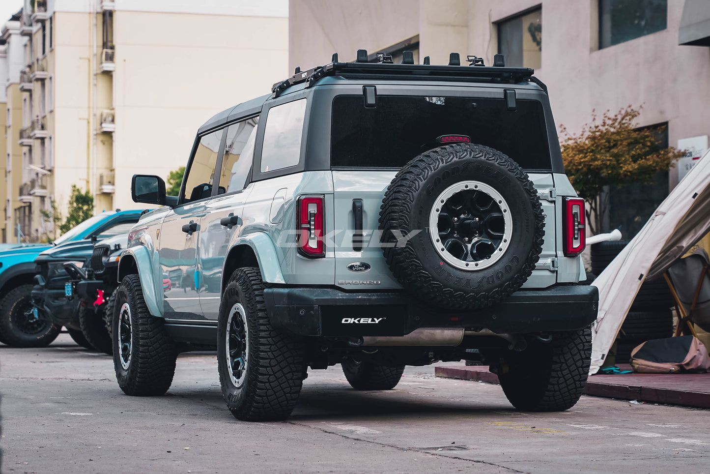 Bronco Slim Fenders OEM Color Painted