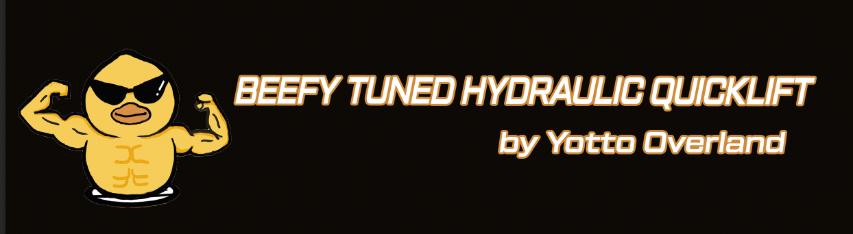 Beefy Hydraulic Hood QuickLift for JL & JT
