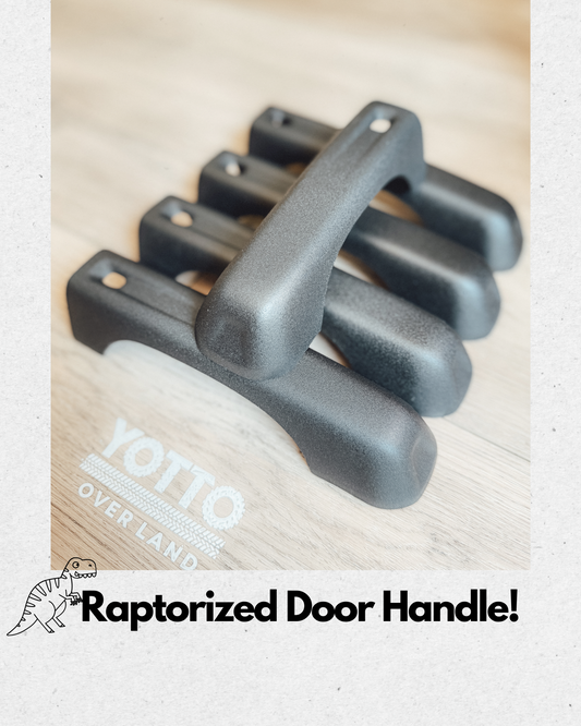 Raptorized Door Handle Cover for Wrangler JL Gladiator JT