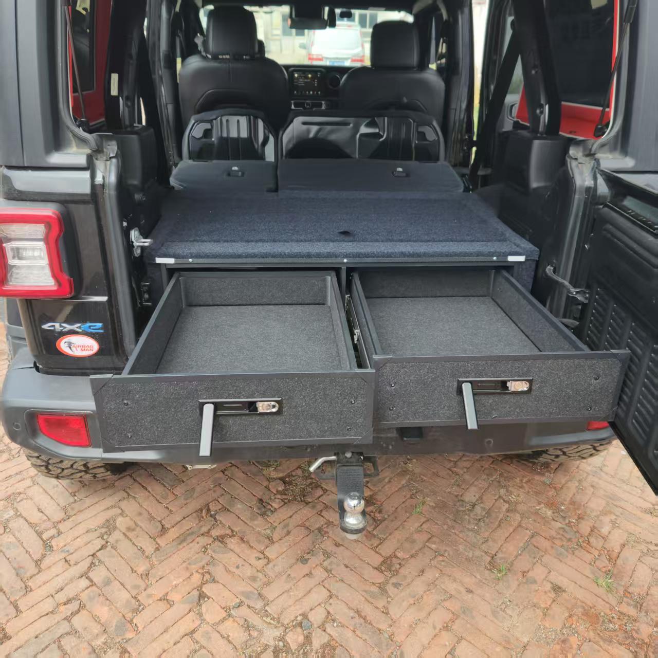 The UL Cargo Drawer for Wrangler JL 4xe, Rubicon, Sahara All Models