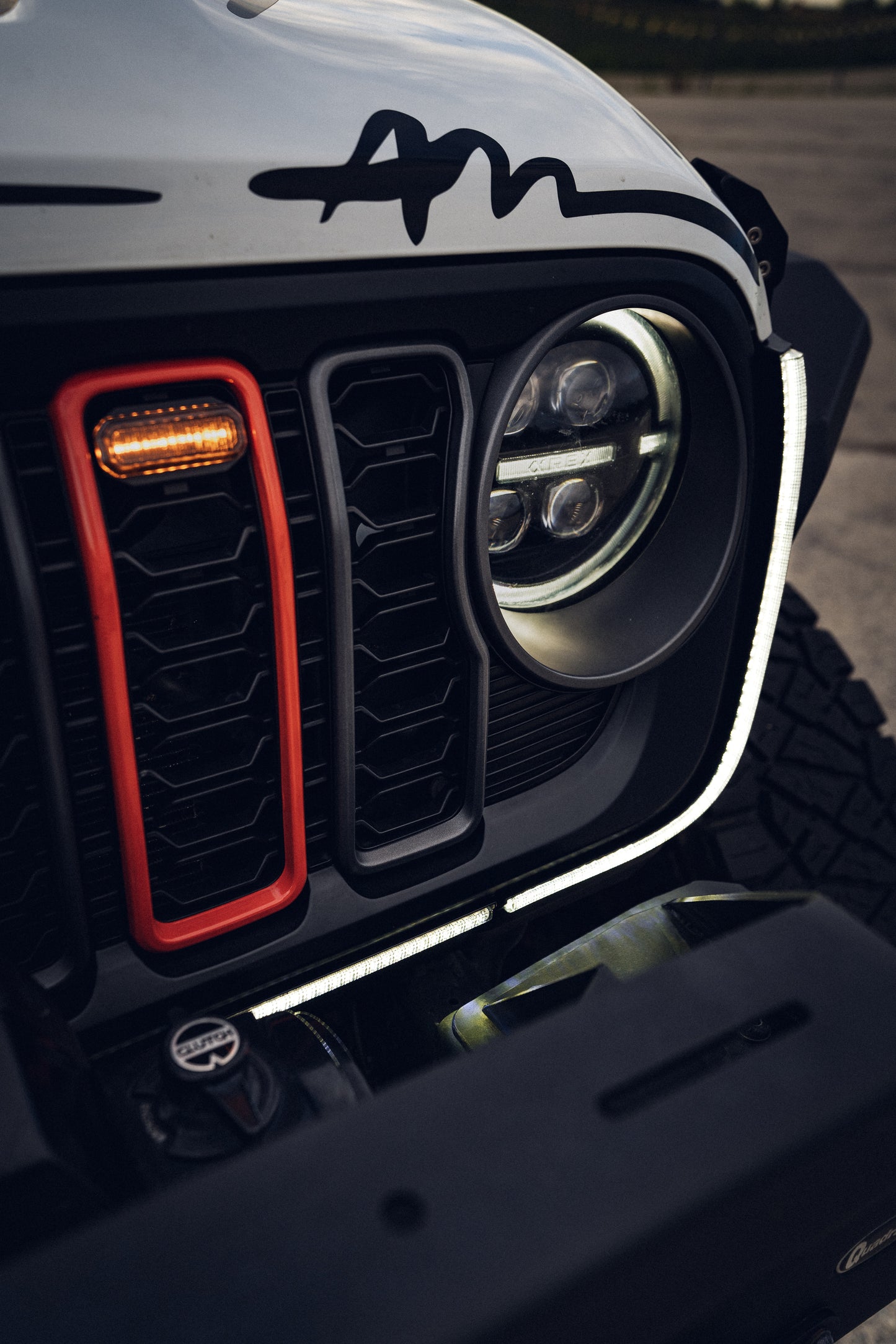 Awakening Sequential LED Grille Surround – Fits 2024 Jeep JL/JT