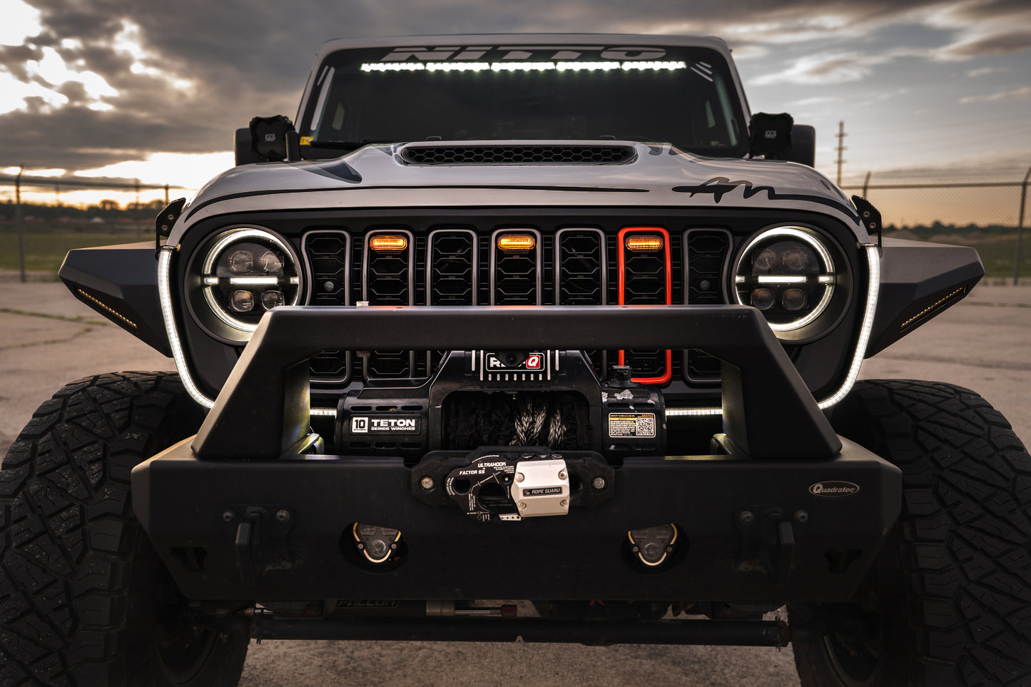 Awakening Sequential LED Grille Surround – Fits 2024 Jeep JL/JT