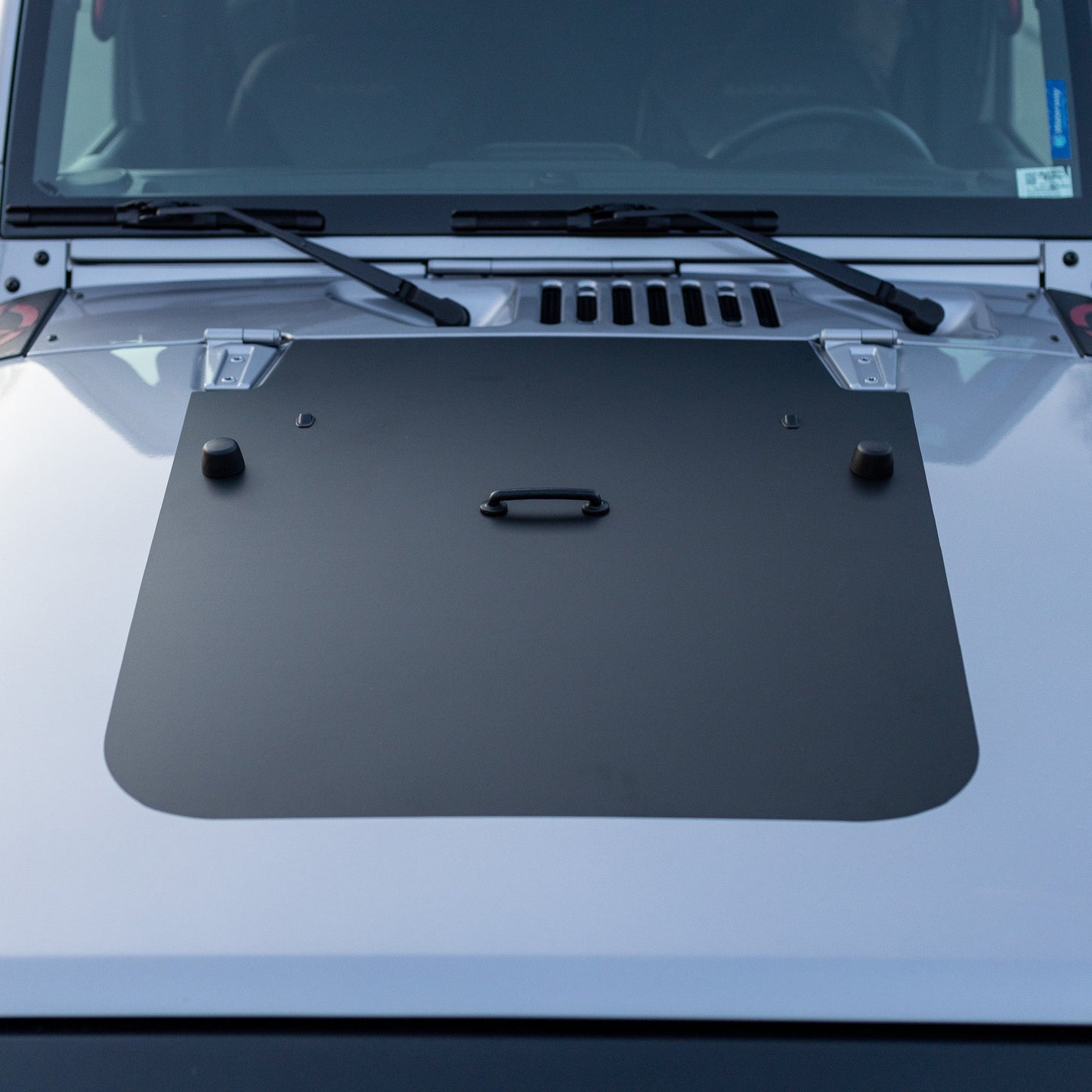 Hood Graphic for Wrangler JK | Matte Black