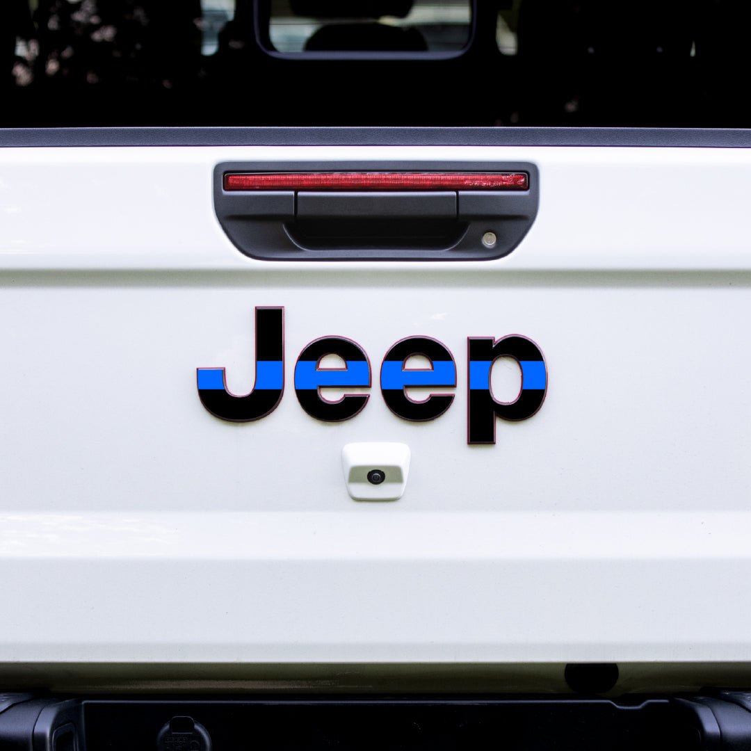 Emblem Decal set for Jeep Gladiator | American Flag