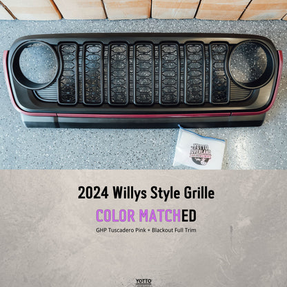 2024 Jeep JL & JT - Willys Grille