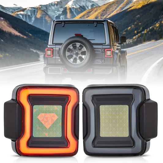 Jeep Wrangler JL FORM OLED Tail Lights With Animation Effects