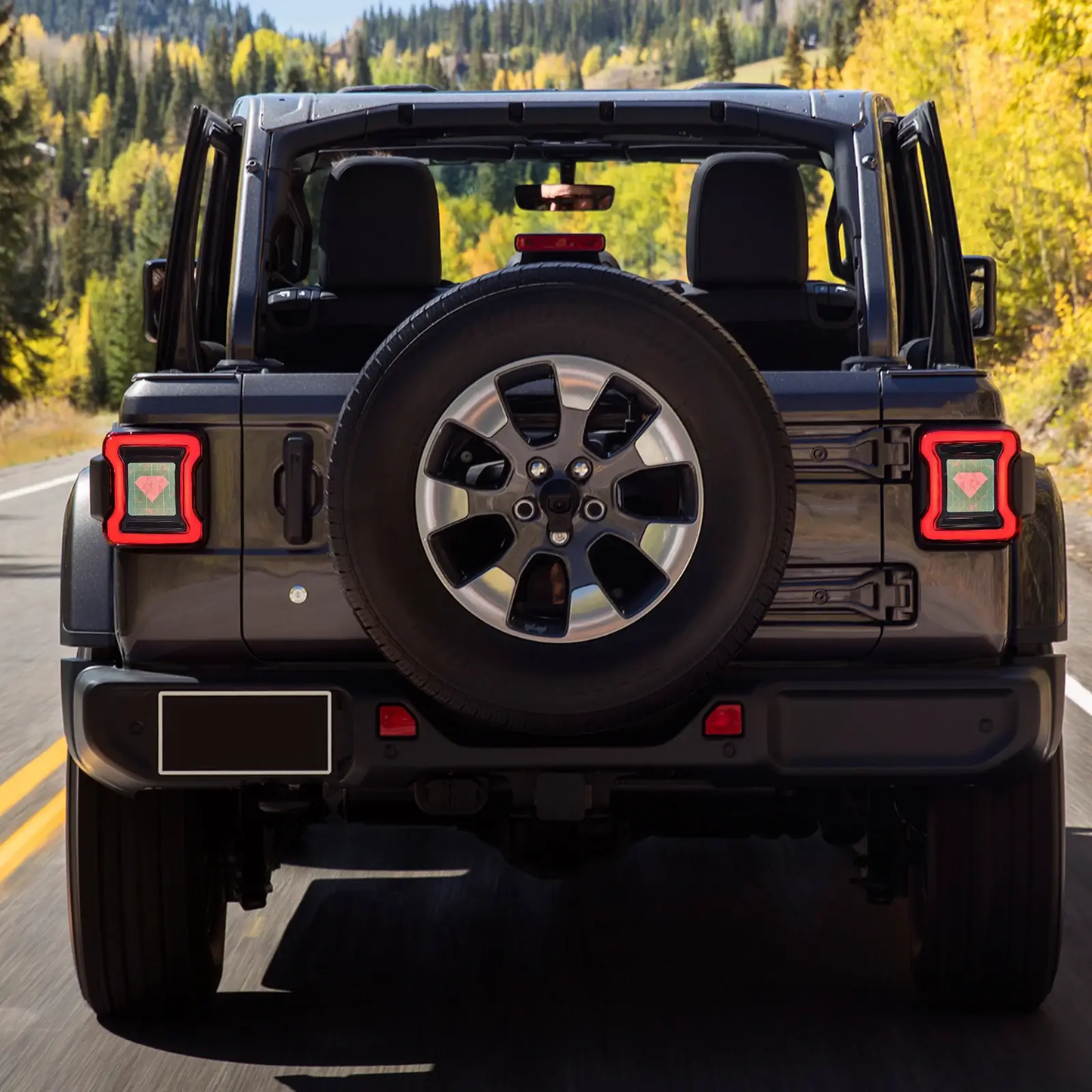 Jeep Wrangler JL FORM OLED Tail Lights With Animation Effects