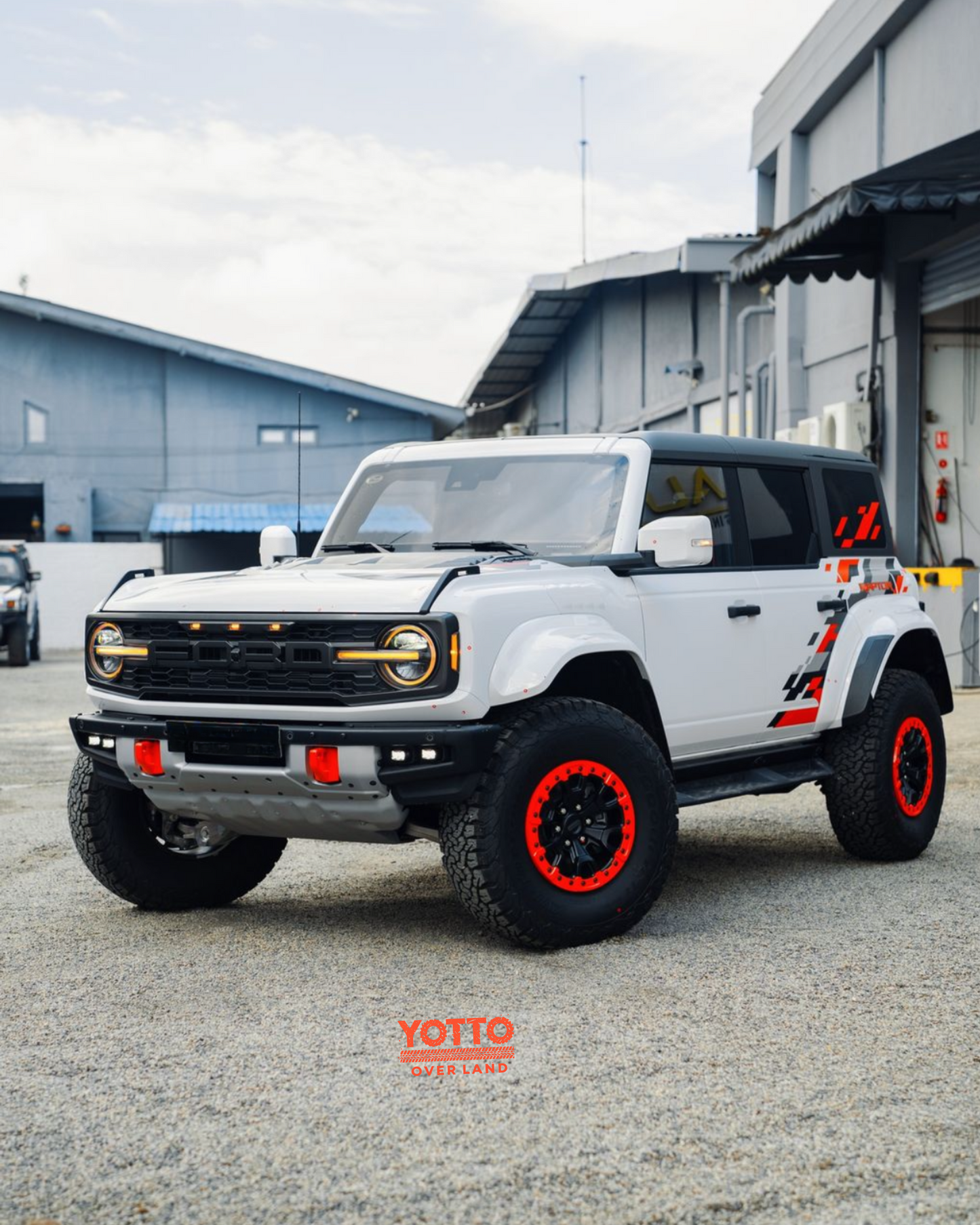 Bronco Raptor Decals - Full Body 3 Panels