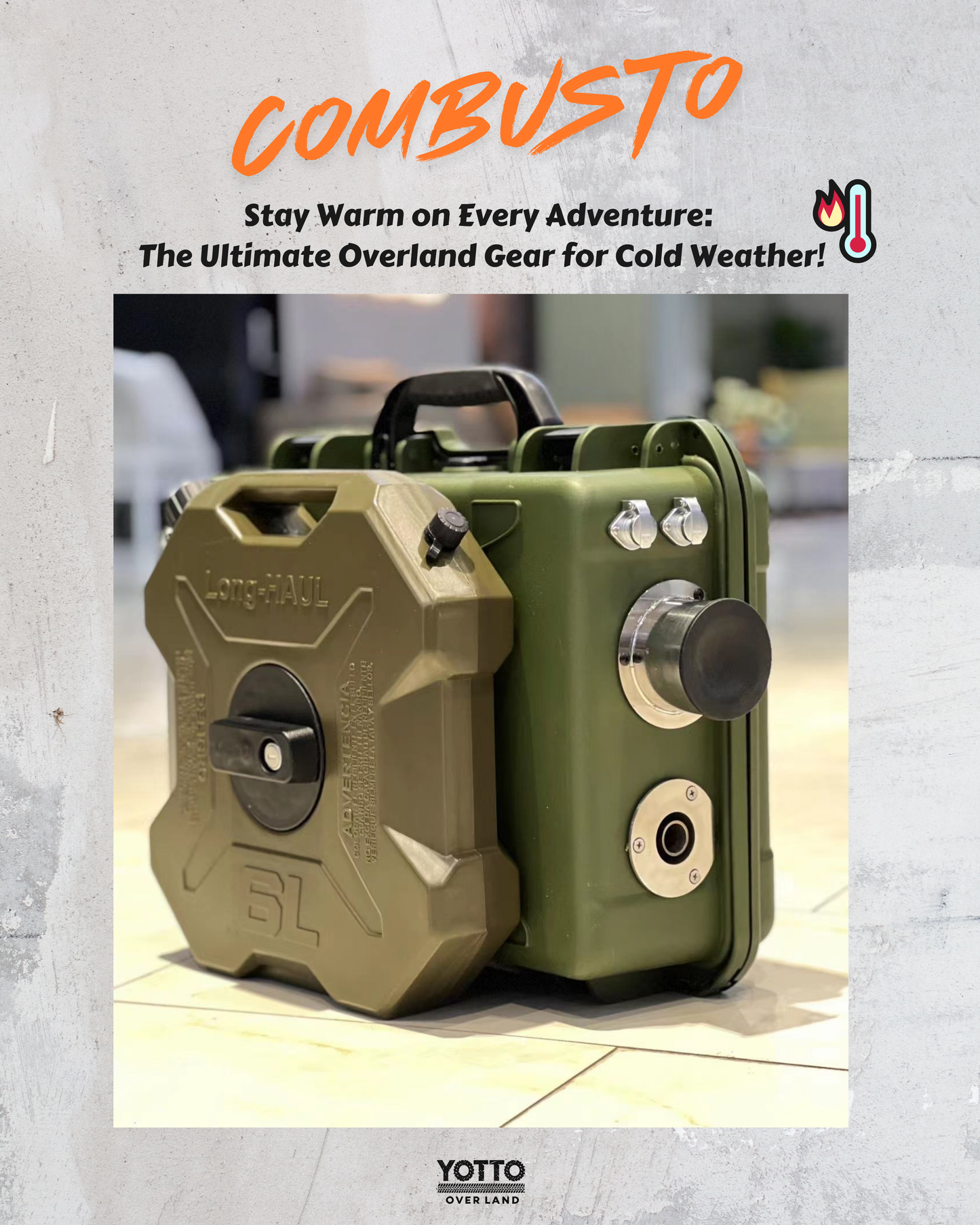 Combasto - Overlander's All in One Diesel Heater