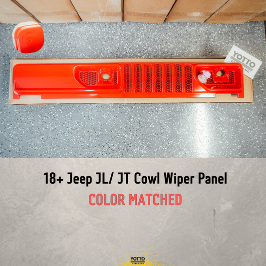 OEM Cowl Wiper Panel Color Matched  JL JT 2018+  (31+Lead Time)