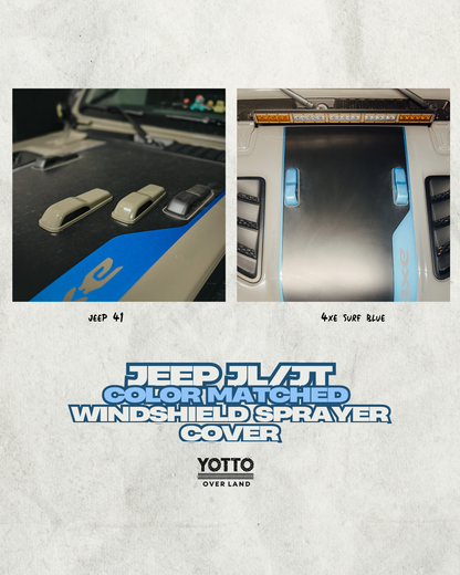 Windshield Bumper Cover Color Matched for Jeep JL JT