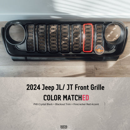 2024 Jeep Wrangler JL Gladiator JT Grilles - Factory Color Matched