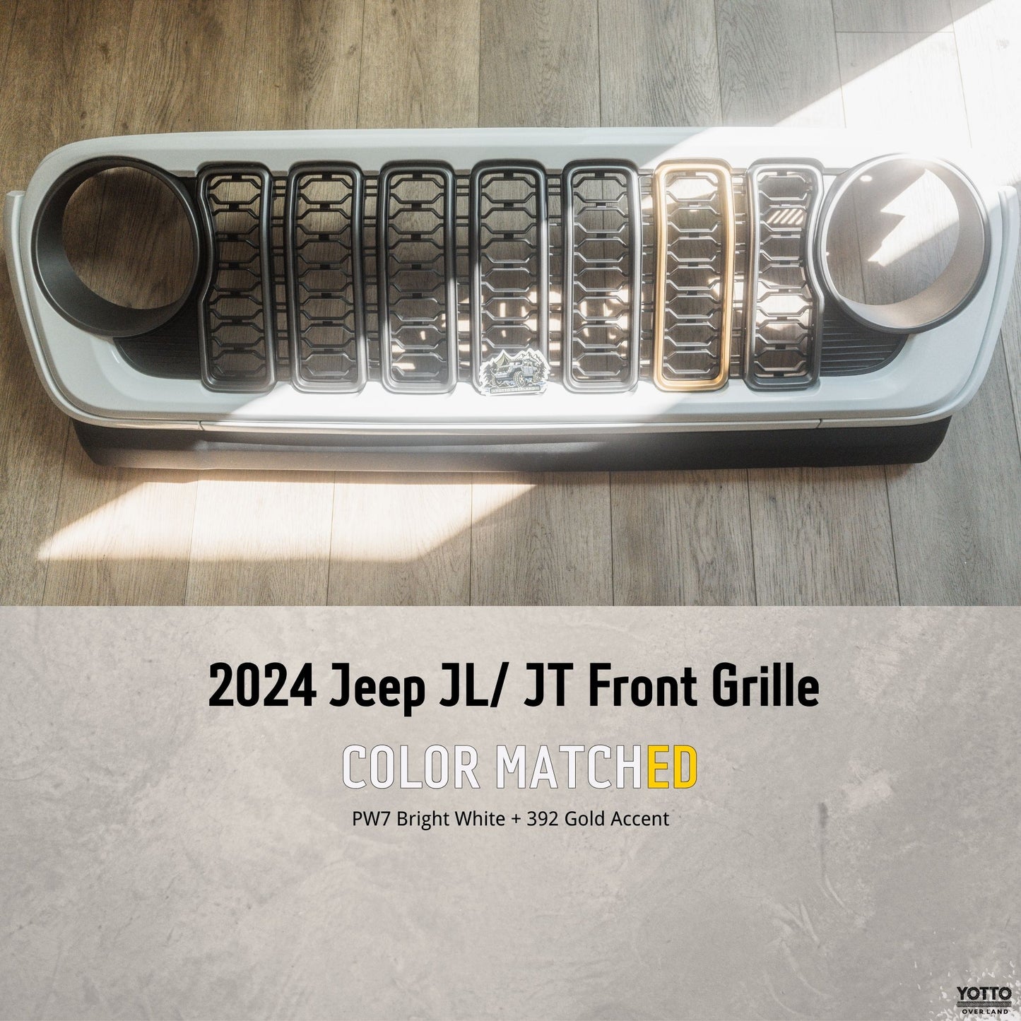 2024 Jeep Wrangler JL Gladiator JT Grilles - Factory Color Matched