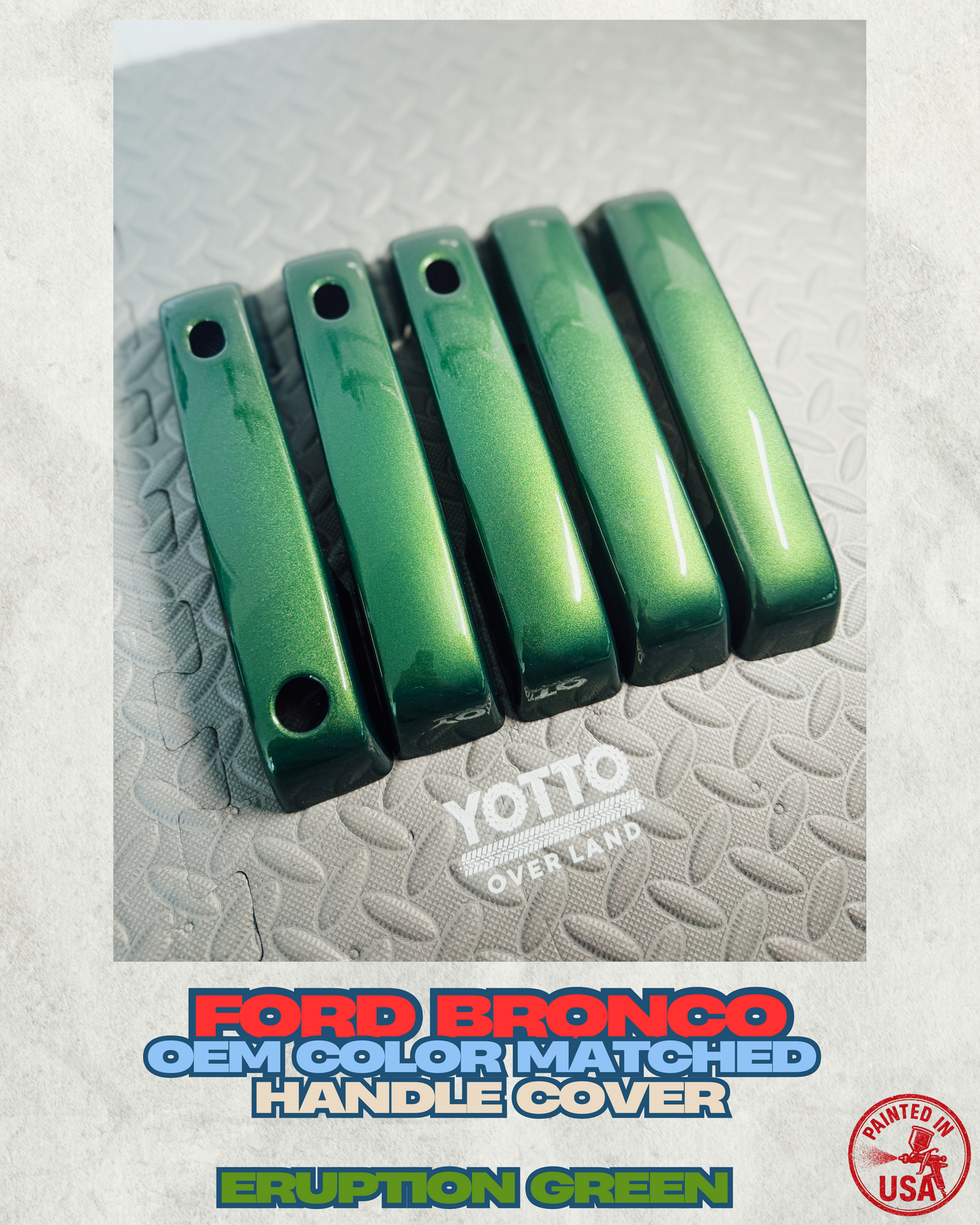 Ford Bronco 21-26 OEM Color-Matched Door Handle Cover