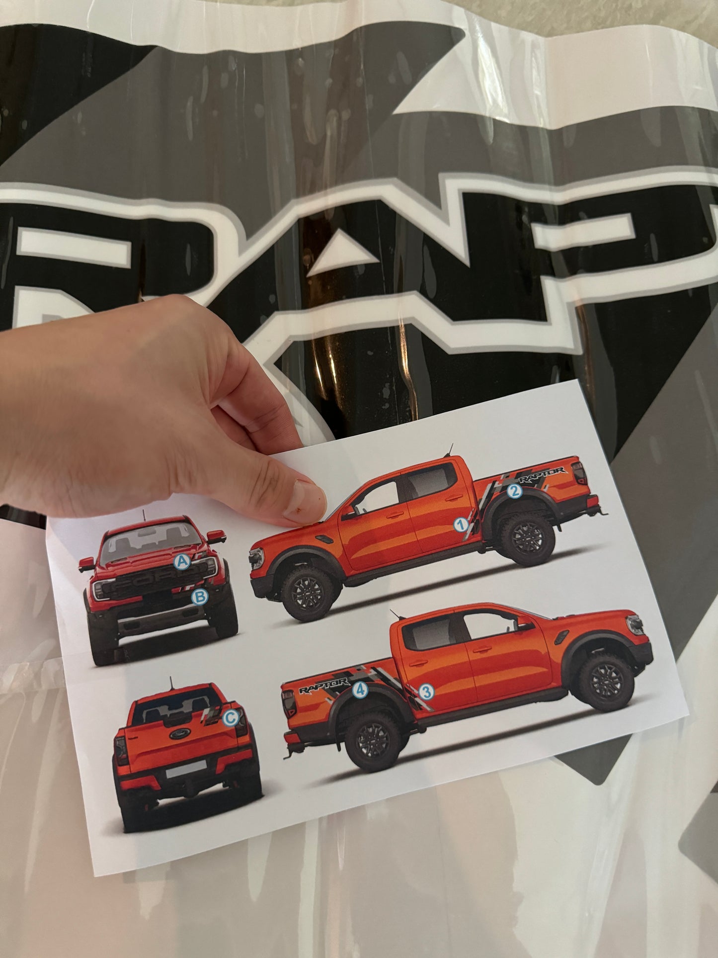 Ranger Raptor 23-24 Full Body Decal