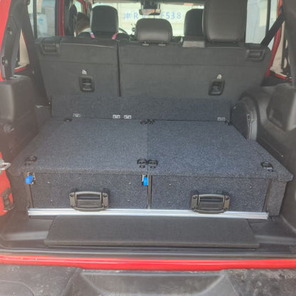 Aluminum TOUGH Cargo Drawer Platform for Wrangler JL