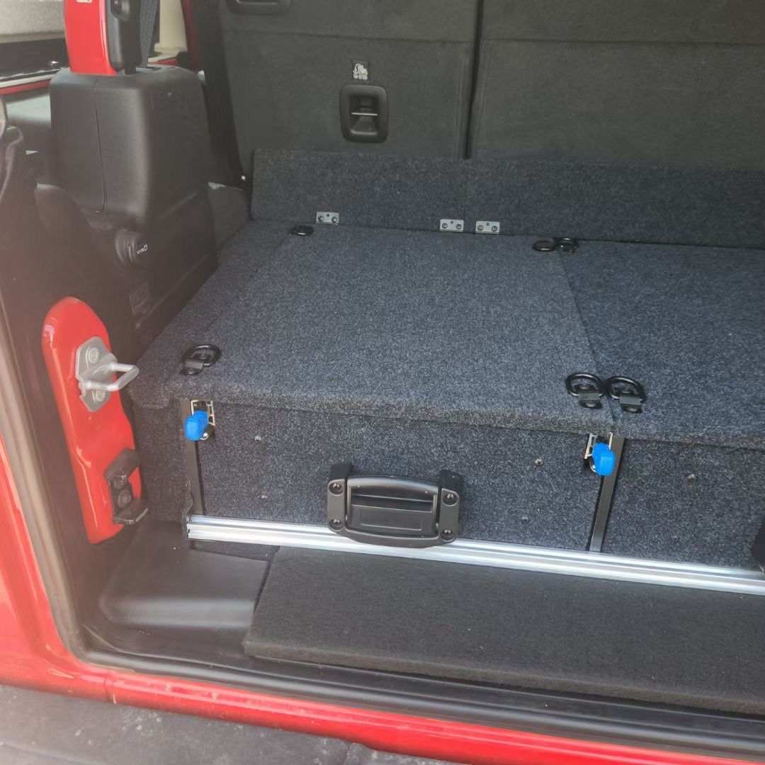 Aluminum TOUGH Cargo Drawer Platform for Wrangler JL