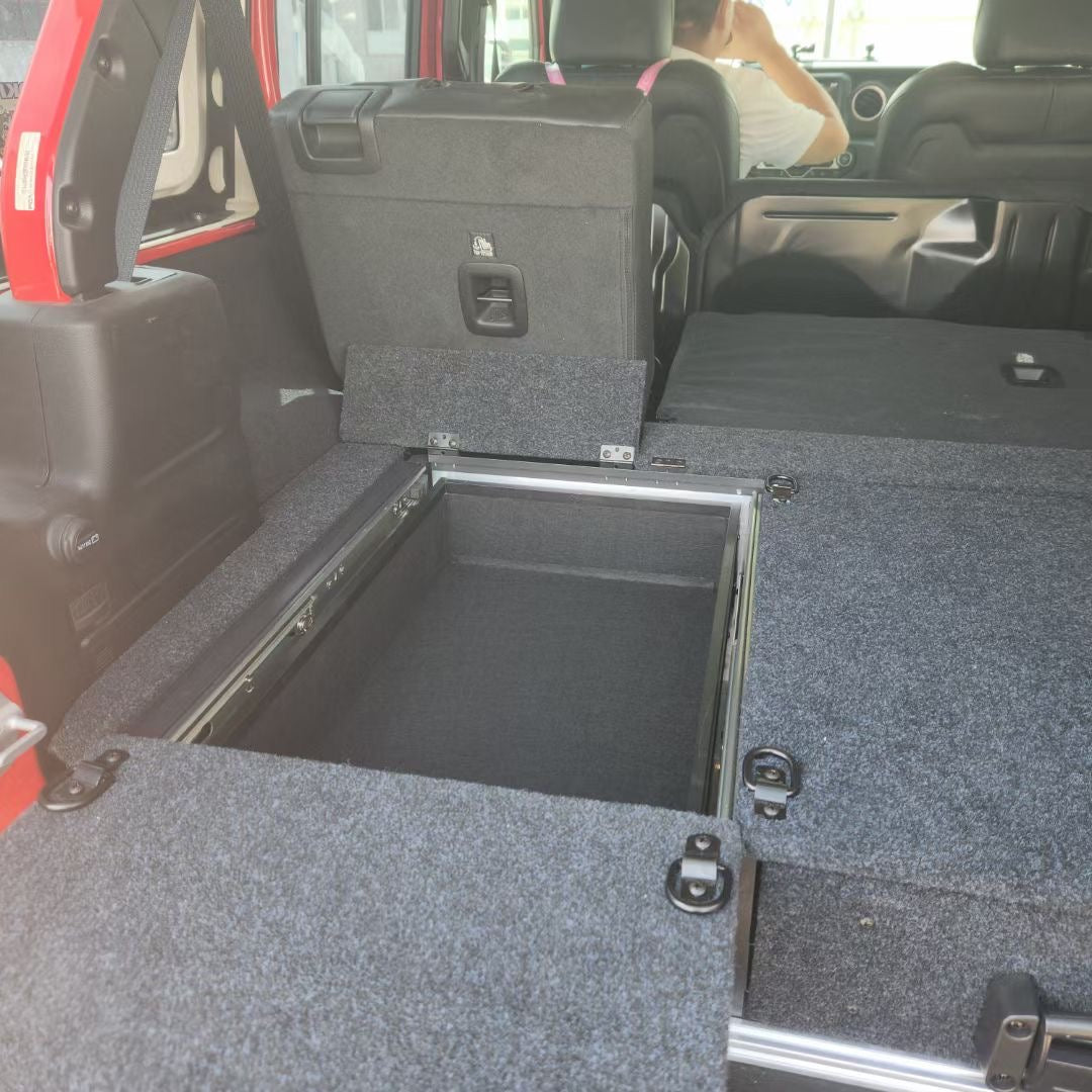 Aluminum TOUGH Cargo Drawer Platform for Wrangler JL
