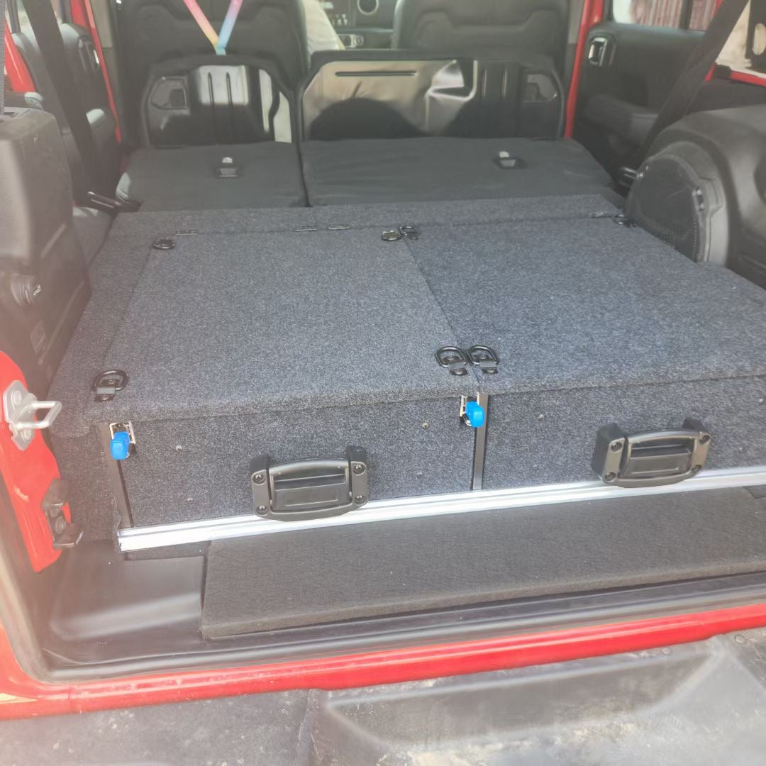 Aluminum TOUGH Cargo Drawer Platform for Wrangler JL