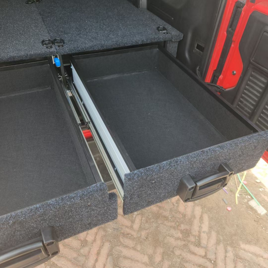 Aluminum TOUGH Cargo Drawer Platform for Wrangler JL