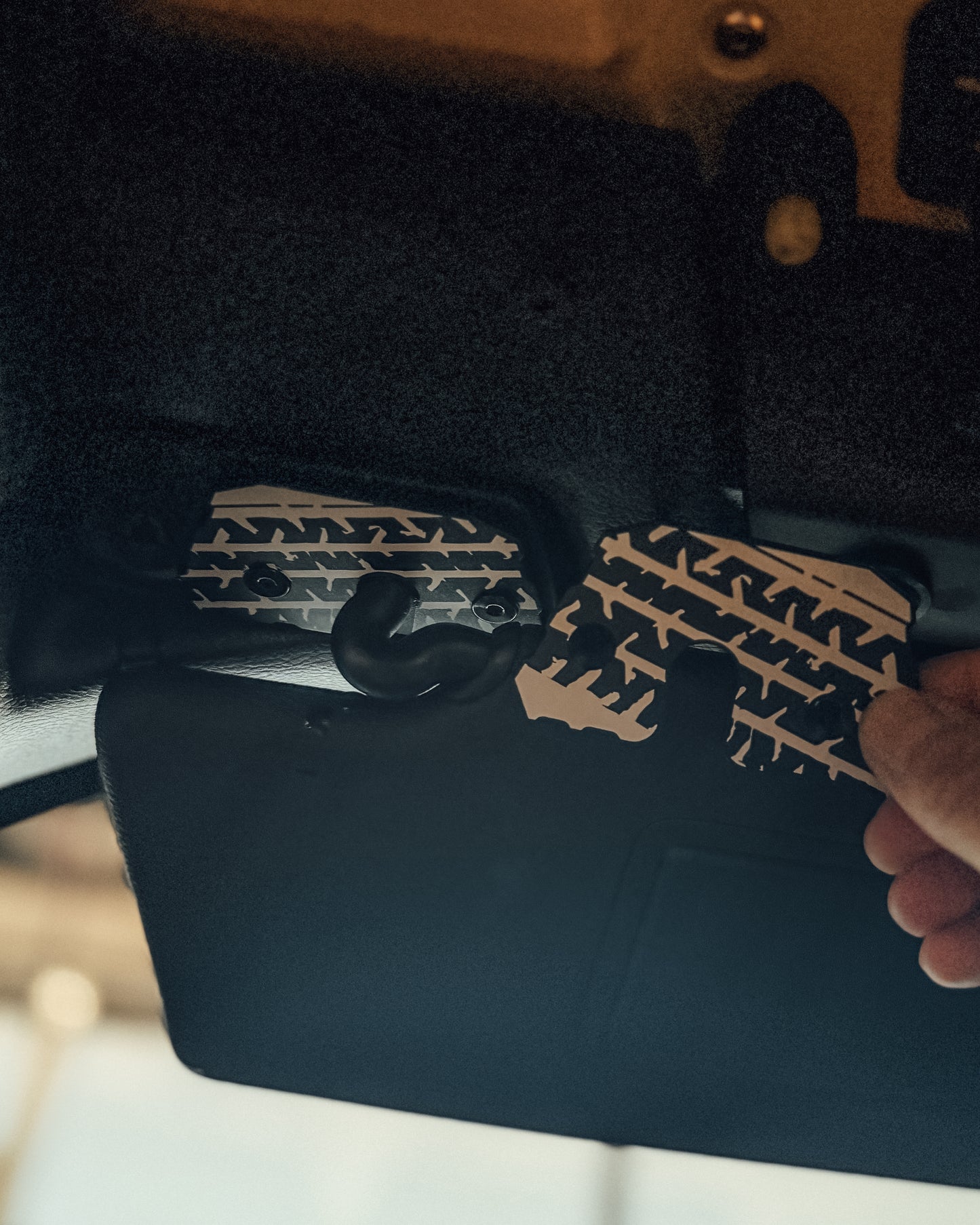 Sun Visor Fixer Bracket for Jeep Owners - Tough Enough To BAJA!
