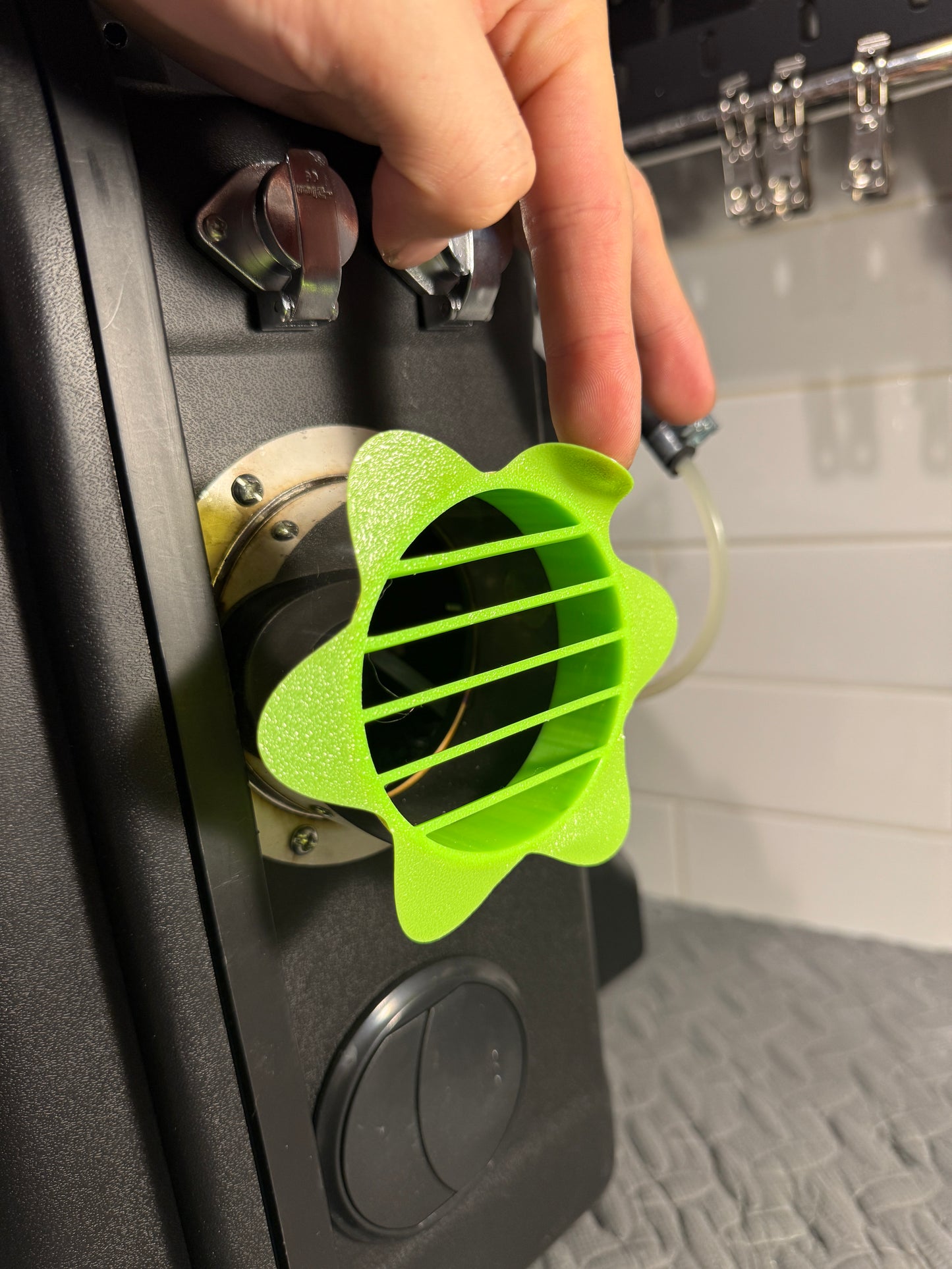 Diesel Heater 3 inch Intake Flexible Vent *3D Printable