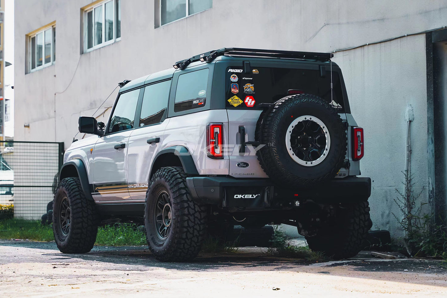 Bronco Slim Fenders Factory Painted Options