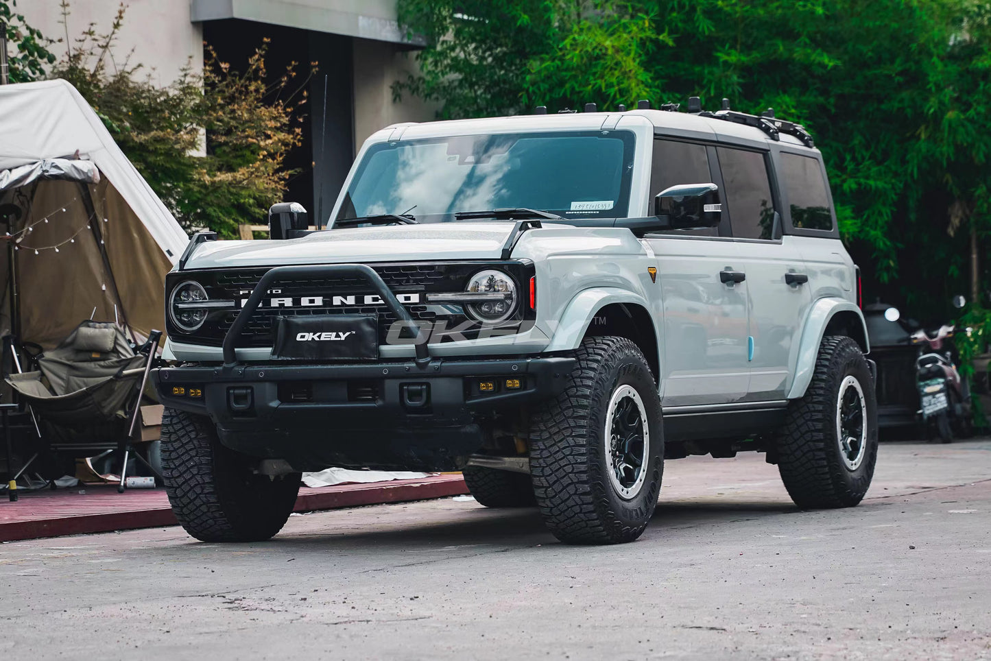 Bronco Slim Fenders Factory Painted Options