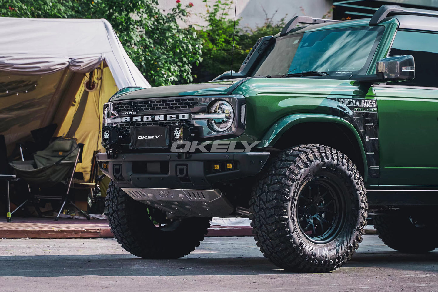 Bronco Slim Fenders Factory Painted Options