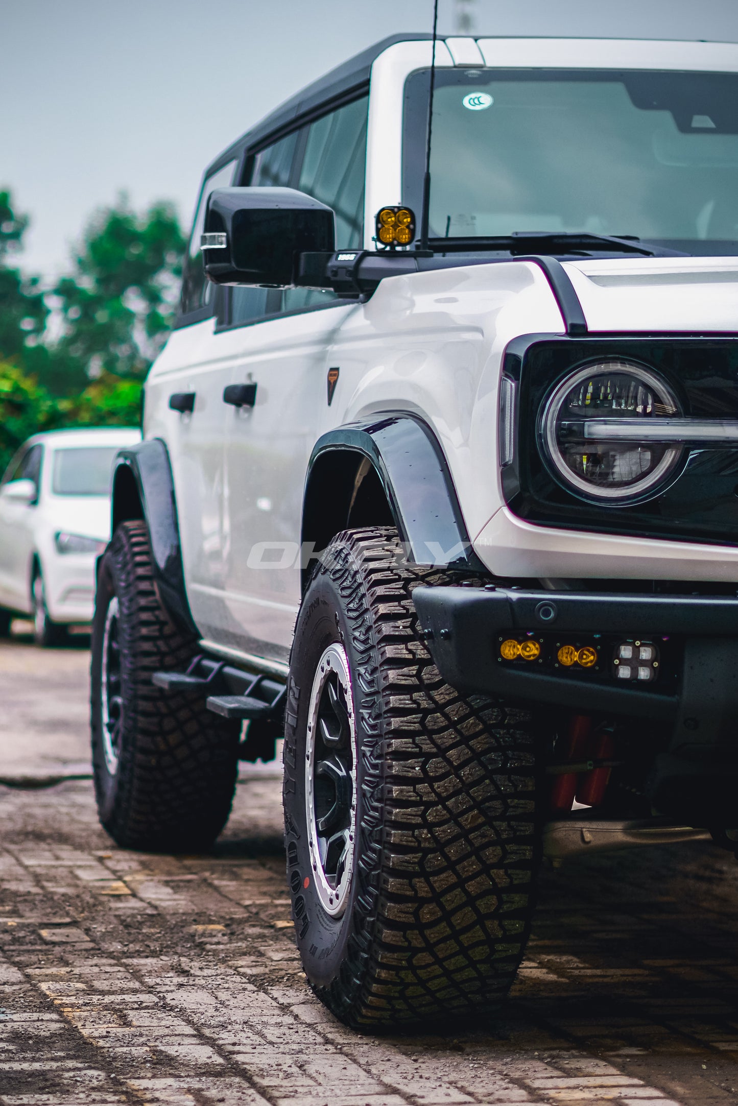 Bronco Slim Fenders Factory Painted Options