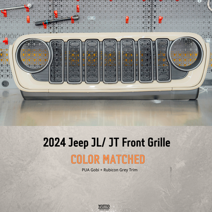 2024 Jeep Wrangler JL Gladiator JT Grilles - Factory Color Matched