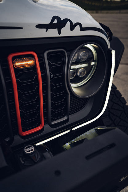 Awakening Sequential LED Grille Surround – Fits 2024 Jeep JL/JT