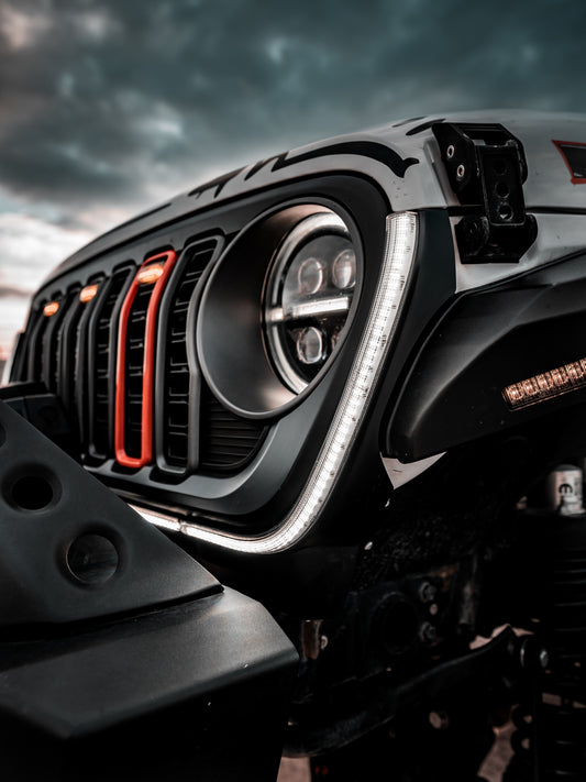 Awakening Sequential LED Grille Surround – Fits 2024 Jeep JL/JT