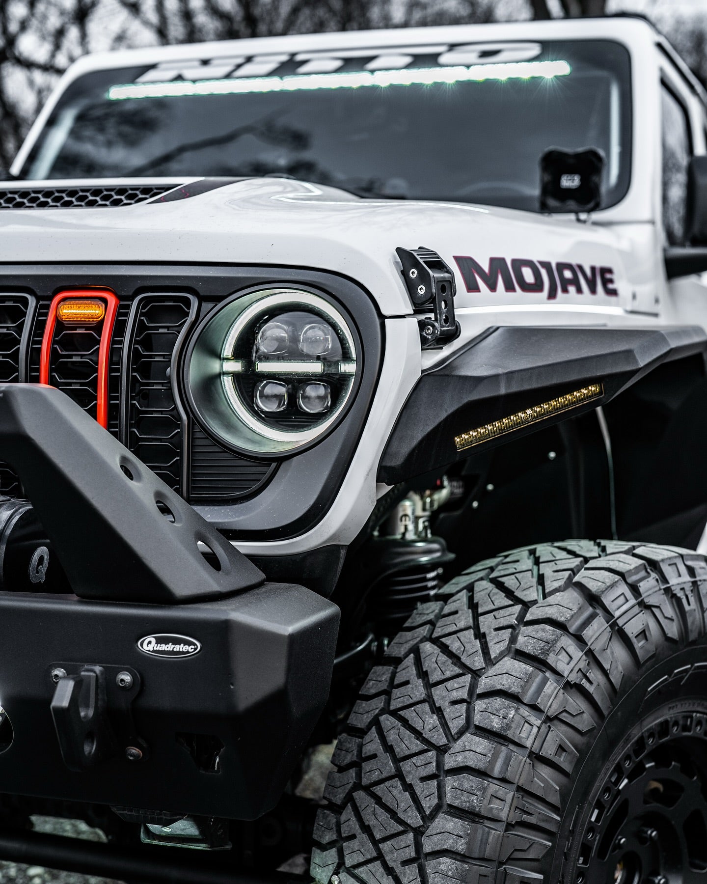 Two-Tone Willys Grille for Jeep Wrangler JL & Gladiator JT