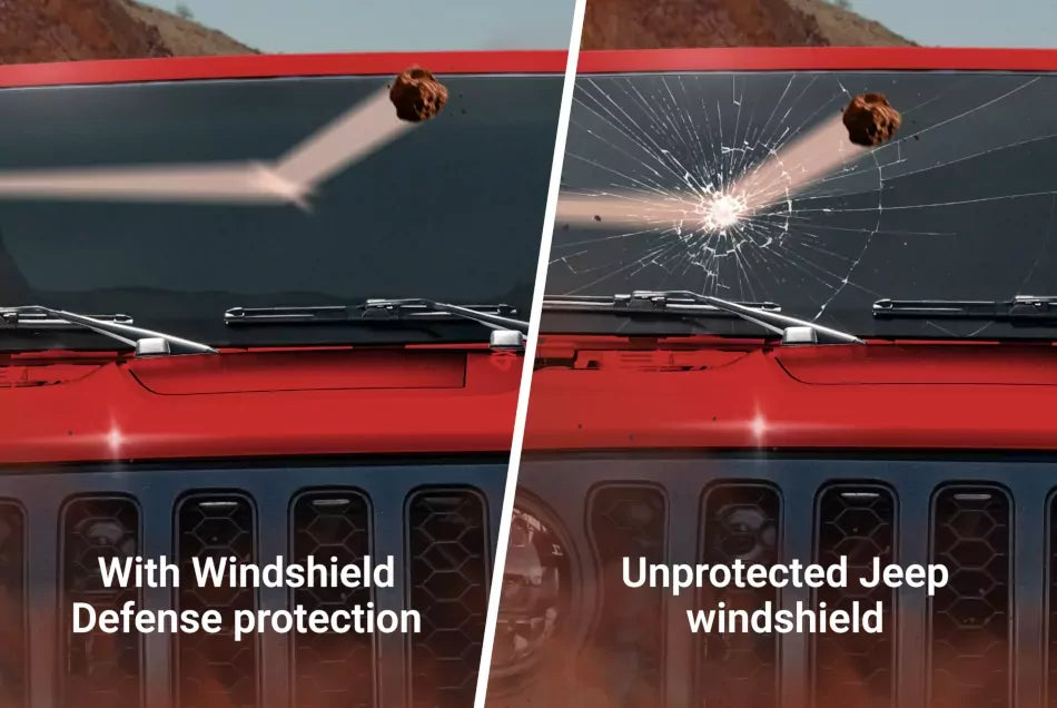 Windshield Defense™ Kit For Jeep® Wrangler or Gladiator