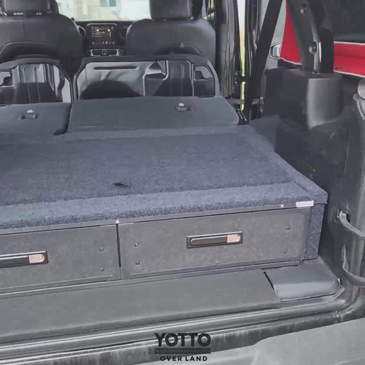 The UL Cargo Drawer for Wrangler JL 4xe, Rubicon, Sahara All Models
