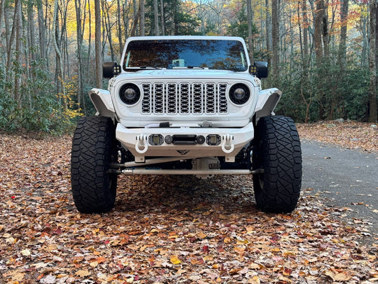 Whiteout or AnyColor – 2024 Jeep Wrangler JL & Gladiator JT Front Grille